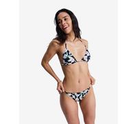 Slip bikini Roxy Printed Essentials Lace nero verde rosa donna - M
