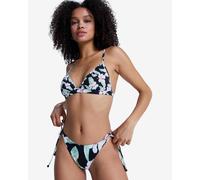 Slip bikini Roxy Printed Essentials nero verde rosa donna - M