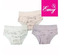 Slip bimba cotone elasticizzato Emy B2938 - 6 slip