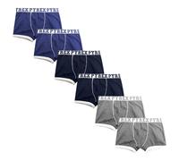 Pyrex Boxer Bambino Cotone Elasticizzato Pacco da 6pz, Art.25101 Assortito 7-8 Anni