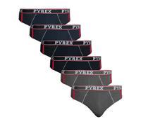 Pyrex Slip Ragazzo Cotone Elasticizzato Pacco da 6pz, Art. 25300 Assortito 15-16 Anni
