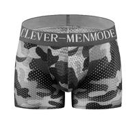 Slip boxer uomo intimo nylon traspirante imbottito per potenziamento culo