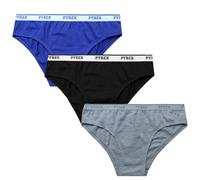 Slip Brasiliana Donna Pyrex in Cotone elasticizzato pacco da 3 e 6 pezzi