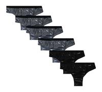 Slip Brasiliana Donna Pyrex in Cotone elasticizzato pacco da 3 e 6 pezzi