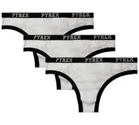 Slip Brasiliana Donna Pyrex in Cotone elasticizzato pacco da 3 e 6 pezzi