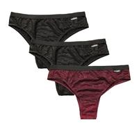 Slip Brasiliana Donna Pyrex in Cotone elasticizzato pacco da 3 e 6 pezzi