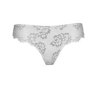 Slip Brasiliana Prestige in pizzo Lormar in pizzo elasticizzao vita bassa (3°, Bianco)