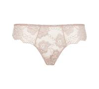 Slip Brasiliana Prestige in pizzo Lormar in pizzo elasticizzao vita bassa (3°, Noisette)