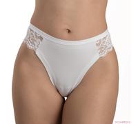 Slip brasiliana Risveglia i sensi 456 cotone modal e pizzo 6 pz