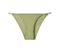 Slip Brasiliana Sports Yoga Women Skin Friendly Girls Cotton Crotch Spaghetti Strap Plus Size Slip Donna Vita Bassa Slip Brasiliana Vita Bassa (Green, S)