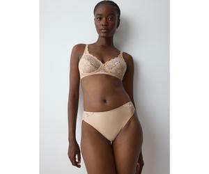 Slip brasiliano Amourette Beige 50 (IT) - 46 (FR) Tinta unita