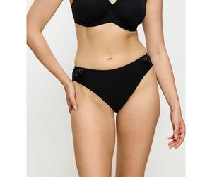 Slip brasiliano Amourette Nero 50 (IT) - 46 (FR) Tinta unita
