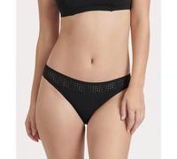 Slip brasiliano per bikini Arienzo Nero XS Tinta unita