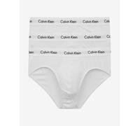 Calvin Klein Uomo Slip Hipster Confezione da 3 Intimo, Bianco (White), M