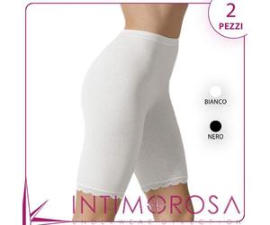 Slip con gamba Cotonella 3163 in cotone elasticizzato 2 pezzi