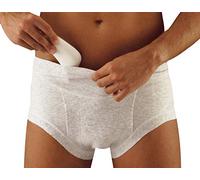 Slip con Vita Bassa e Pelotte, Cotton, Grigio, Taglia 3
