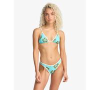 Slip costume da donna con spacco Billabong Last Summer Bleu M