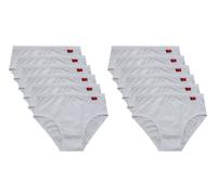 Slip Culotte da Donna in cotone Bielastico LIABEL, Pacco da 6 e 12
