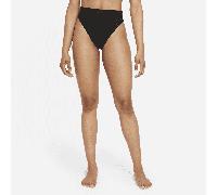 Slip da bagno a vita alta Nike Essential - Donna - Nero S