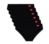 Slip da Donna a Vita Bassa in Cotone Bielastico LIABEL, Pacco da 6 e 12