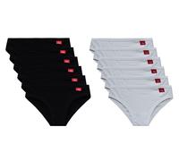 Slip da Donna a Vita Bassa in Cotone Bielastico LIABEL, Pacco da 6 e 12