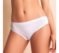 Slip da donna vita bassa Snelly e097 in cotone bielastico 6 pezzi