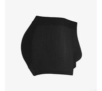 Slip da uomo per sollevamento fianchi con imbottitura per una migliore forma e supporto dei glutei, in misto nylon spandex per un comodo uso quotidiano (XXL nero)