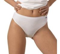 Slip Donna Basic Mutande a Vita Media Cotone Elasticizzato E394 Aderisce alla Pelle, Intimo Pratico e Comodo, Sensazione Pulito e Benessere (n°3 (Taglia S), 9 Slip Bianchi)