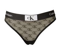 Slip donna CK CALVIN KLEIN mutanda elastico a vista logato tessuto trasparente l
