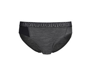 Slip donna in merino Ortovox ESSENTIAL BIKINI W (Nero misto raver) S