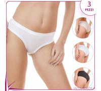Slip donna Jadea 509 vita regolare cotone elasticizzato 3 pz