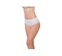 Slip Donna Midi in Seamless Senza Cuciture Bellissima in Microfibra Elasticizzata - Confezione da 2 Pezzi - SGAMBATO in Morbida Microfibra Elasticizzata con Tassello in Cotone.Prodotto Made in Italy