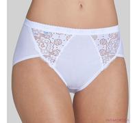 Slip donna sloggi chic midi cotone e pizzo 4 pezzi