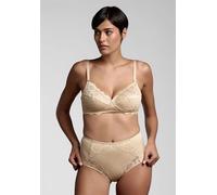 Slip Donna Vita Alta Lepel 256 in microfibra pizzo bianco nero nudo blu