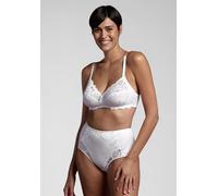 Slip Donna Vita Alta Lepel 256 in microfibra pizzo bianco nero nudo blu