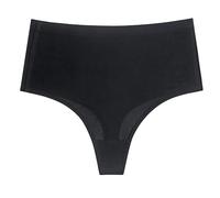 Slip Donna Vita Alta No Show A Vita Alta per Mutandine A Vita Alta Senza Cuciture da Donna Mutande Donna Perizoma Mutanda A Vita Alta Mutandine Donna (Black, S)