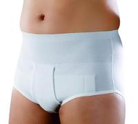 Slip Elastico Sport per Ernia Inguinale ORIONE© - Bianco - Altezza Media Art. 319 Taglia 5 > 91-95 cm