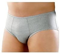 Slip Ernia Inguinale Discreto Art.560 - Colore Grigio Taglia 6 > 96-100 cm
