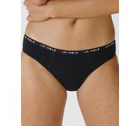 LOVABLE PERIOD PANTIES SLIP FLUSSO MEDIO NERO TAGLIA LARGE