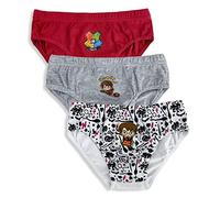 Slip Harry Potter 3 Pezzi Ufficiale Bambino Shorties Mutandine Intimo 4830