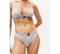 Tommy Hilfiger - Slip taglio bikini vintage grigio chiaro mélange S