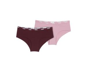 Slip hipster PUMA da donna in confezione da 2, Abbigliamento, Rosso, 1 1