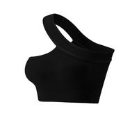 Slip in cotone bianco per ragazze adolescenti di grandi dimensioni, non anello, sottoveste gathered comodi, sport larghi, show Small Bra Strapless Wear Outside The States Tank Tops Leggings fantasia