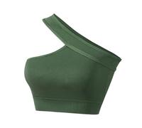 Slip in cotone bianco per ragazze adolescenti di grandi dimensioni, non anello, sottoveste gathered comodi, sport larghi, show Small Bra Strapless Wear Outside The States Tank Tops Leggings fantasia