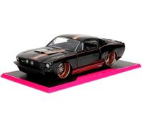 SLIP JADA 35983 SHELBY GT500 NERO LUCIDO ROSA 1967 1/24