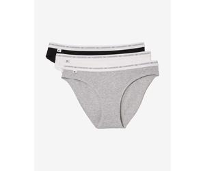 Slip Lacoste Sous Vetement grigio bianco nero (3 unità) - XL