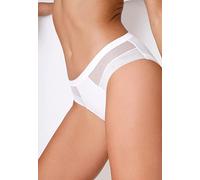 Slip LOVABLE Ultra Light art 10231 in microfibra con tulle Bianco - Nero - Nudo