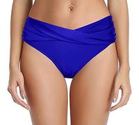 Slip Mare Donna Lavabile Senza Cuciture Costume Bagno Mutande Curvy Vita Alta Brasiliana Bikini Triangolo Mare Cotone Comodi Costumi Piscina Elastico In Vita Sportivi Slip Tanga Spiaggia Surf