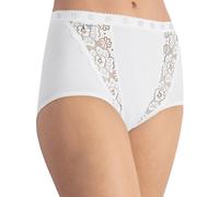 SLOGGI mutandina alta in cotone con pizzo CHIC MAXI confezione risparmio 2 slip