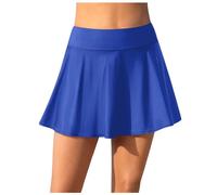Slip Mestruali Donna Pantaloncini Da Bagno Da Donna Con Coulisse Con Gonna Con Slip Da Donne Per Nuoto Spiaggia Gonna A Fessura Modesto Costumi Da Bagno Tankini Abiti Avvolgente Per Donne